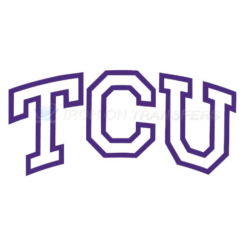 TCU Horned Frogs Logo T-shirts Iron On Transfers N6425 - Click Image to Close